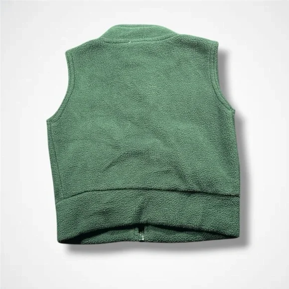 4/$20 Green Fleece Vest - Picture 3 of 4